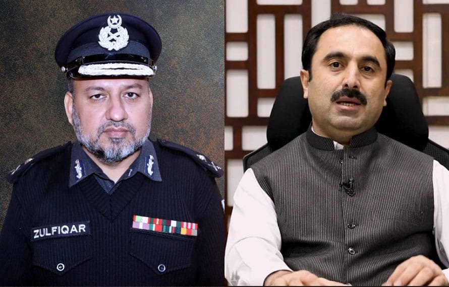 IG KP and Chief Secretary KP