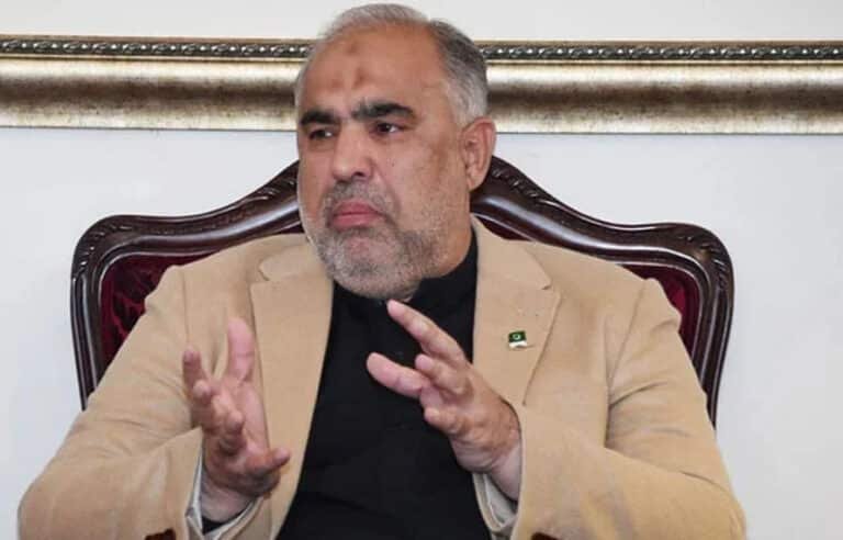 مذاکرات کیلئے کوئی بیک ڈور چینل استعمال نہیں کیاجارہا، اسد قیصر