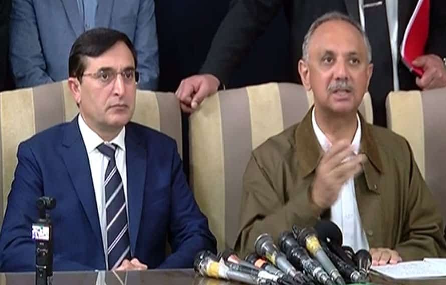 چیف جسٹس سے ملاقات کیلئے 3 بار عمران خان سے اجازت لی،عمر ایوب