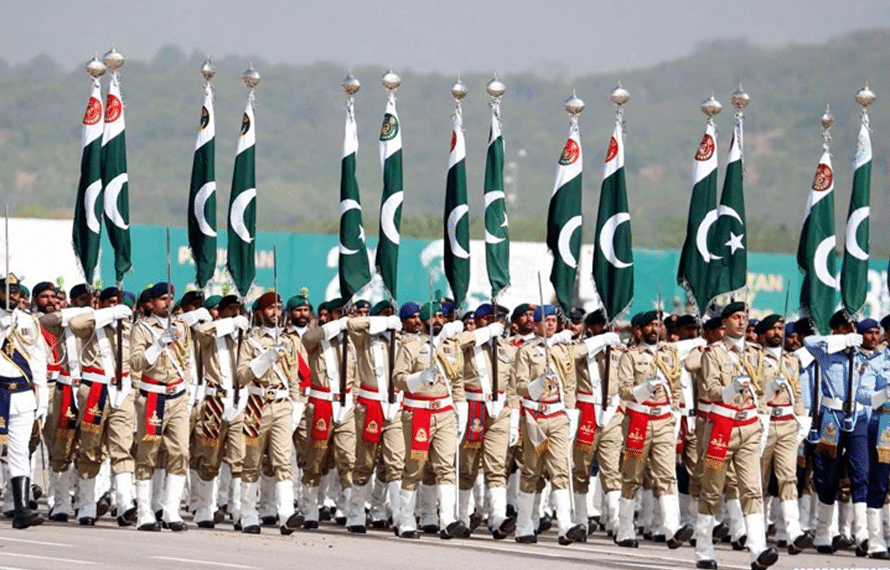 یوم پاکستان ملی جوش و جذبے سے منایا جا رہا ہے