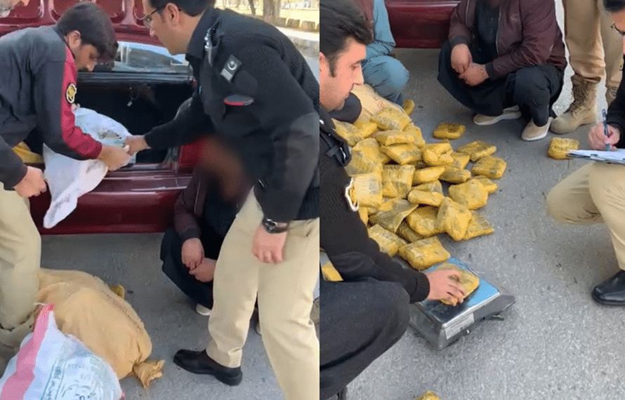 محکمہ ایکسائز کی کارروائی، مردان میں منشیات کی بڑی کھیپ پکڑلی