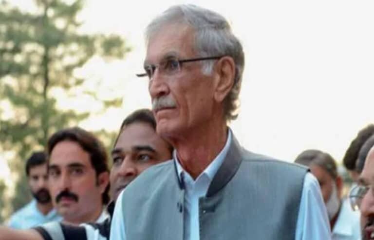 ن لیگی رہنمائوں کا پرویز خٹک کی وفاقی کابینہ میں شمولیت پر تحفظات کا اظہا ر