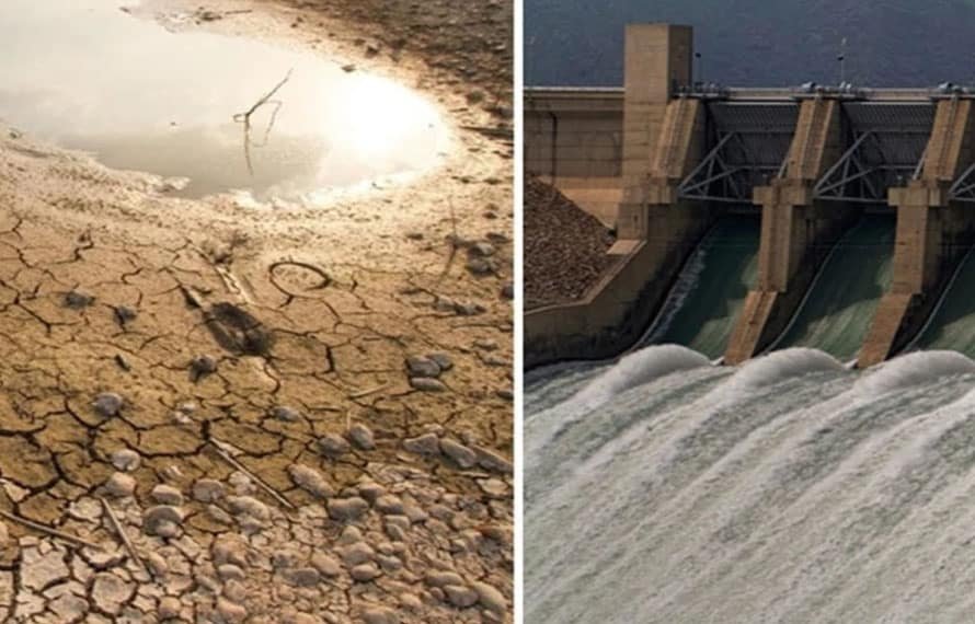 تربیلا اور منگلا ڈیم میں پانی کی کمی، خشک سالی کے باعث فصلیں متاثر ہونے کا خطرہ