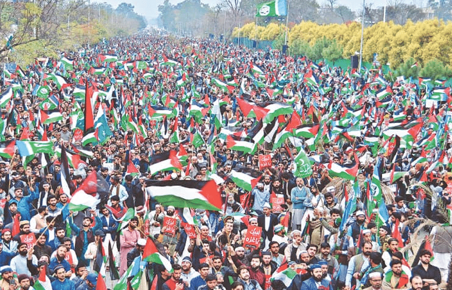 فلسطینیوں سے اظہار یکجہتی ’’یوم تقدس‘‘ آج منایا جا رہا ہے