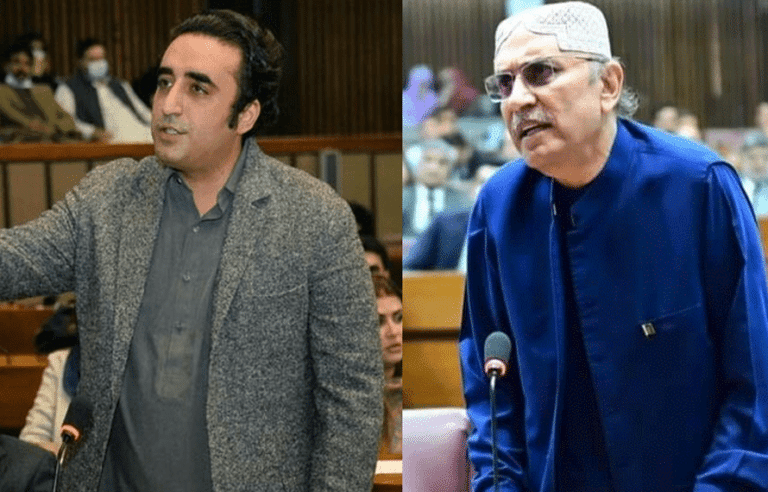 صدر آصف زرداری اور بلاول کا شہید ذوالفقار علی بھٹو کو خراج عقیدت