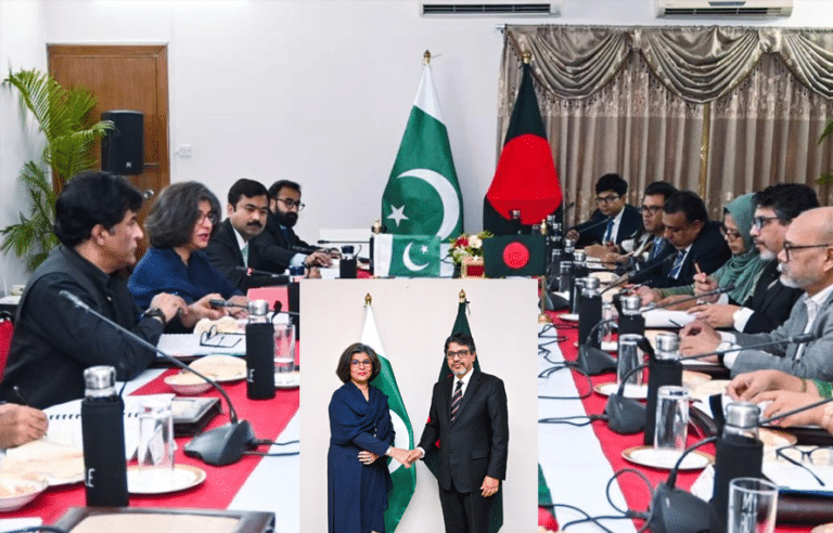 پاکستان اور بنگلہ دیش کے درمیان 15 سال بعد خارجہ سیکرٹری سطح مذاکرات کا آغاز