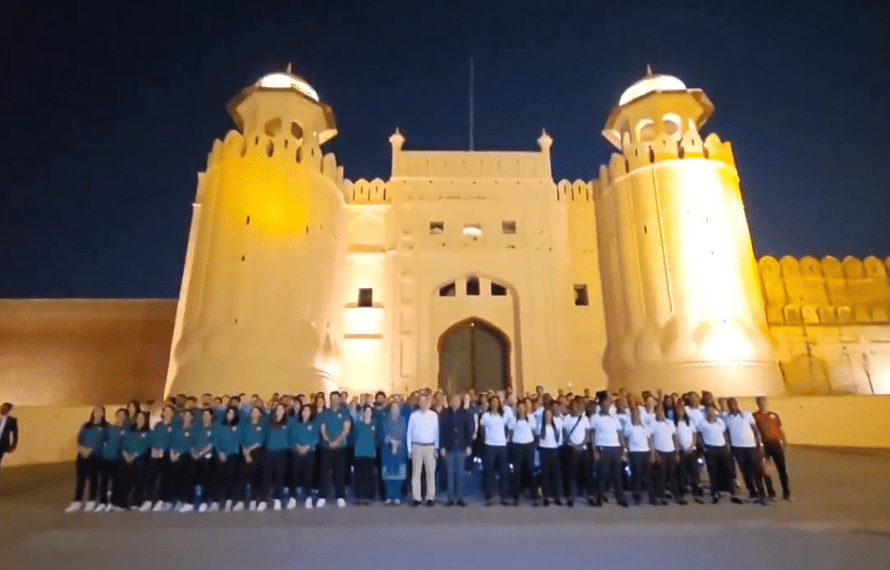 چیئرمین پی سی بی کی جانب سےشاہی قلعہ لاہور میں ویمنز کرکٹرز کے اعزاز میں شاندار تقریب