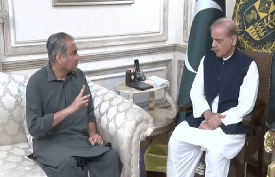 وزیراعظم شہبازشریف سے وزیر داخلہ محسن نقوی کی ملاقات،اہم معاملات پر گفتگو