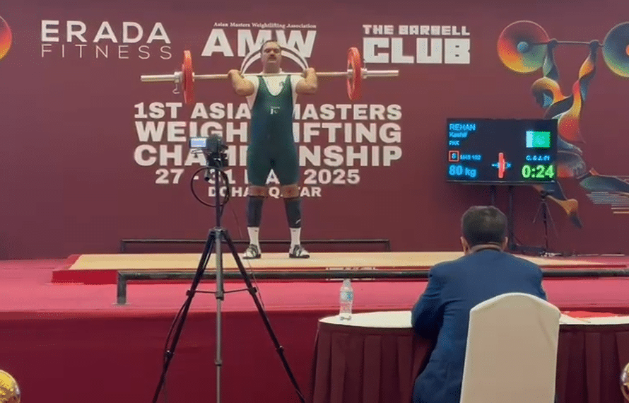 ایشین ماسٹرز ویٹ لفٹنگ چیمپیئن شپ، پاکستان نے تیسرا گولڈ میڈل جیت لیا