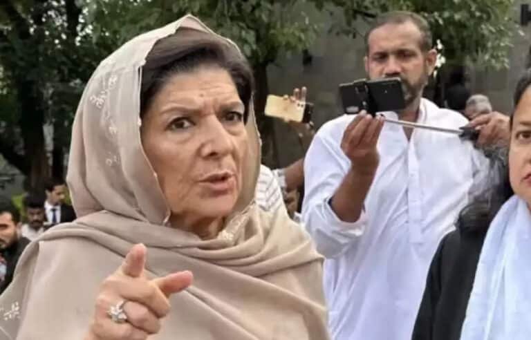 شریف خاندان کو عمران خان سے دشمنی نہیں، خوف ہے، علیمہ خان کا وار