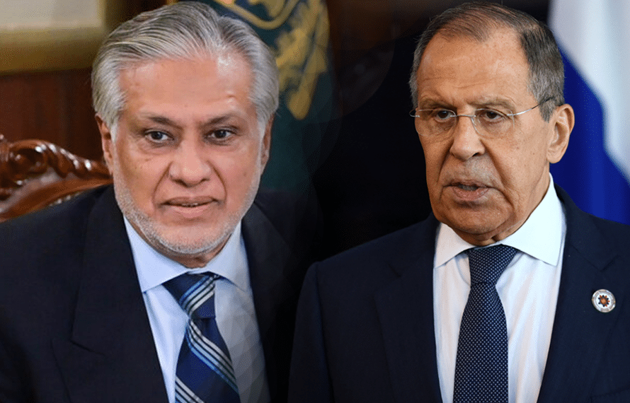 اسحاق ڈار کا روسی ہم منصب سے رابطہ، خطے کی صورتحال اور بھارتی اقدامات پر تبادلہ خیال