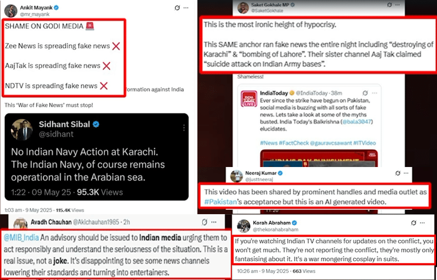 سچائی کا گلا گھونٹنے والا بھارتی میڈیا خود اپنے صحافیوں کے نشانے پر آگیا