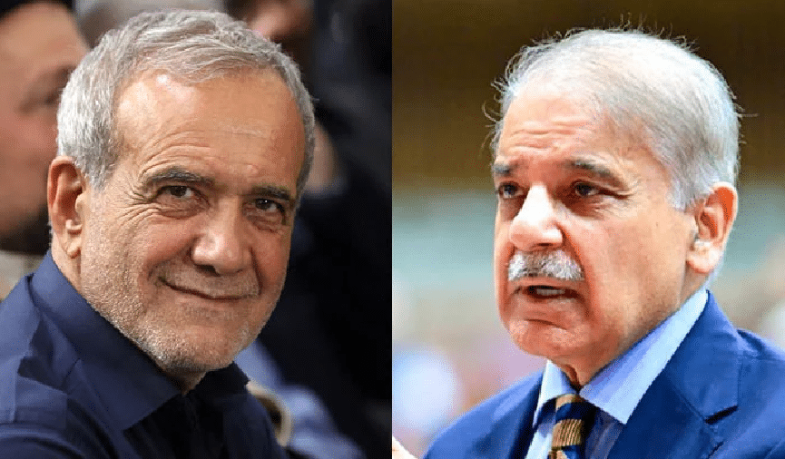 وزیراعظم شہباز شریف اور ایرانی صدر کے درمیان اہم ٹیلیفونک رابطہ