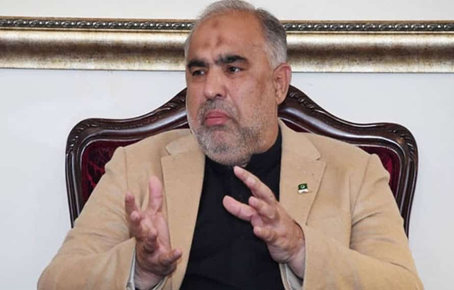 پولیس پر گاڑی چڑھانے کے کیس میں اسد قیصر کی ضمانت برقرار، لمبی تاریخ مل گئی