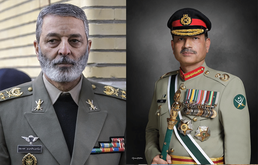 فیلڈ مارشل سید عاصم منیر کو ایرانی آرمی چیف کا فون، جرات مندانہ مؤقف پر اظہار تشکر