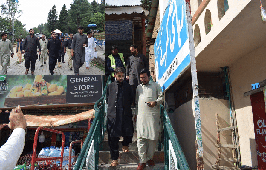 گلیات میں ماحولیاتی خلاف ورزیوں پر ہوٹلز سیل، متعدد کو نوٹس جاری