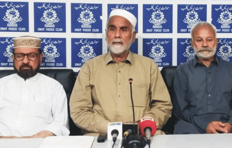 ملاکنڈ کی آئینی حیثیت ختم کرنے اور 10 فیصد ٹیکس کے خلاف تاجر برادری کا احتجاج