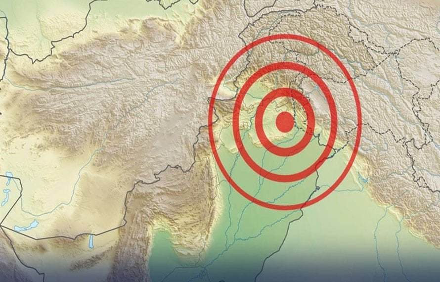 خیبر پختونخوا کے مختلف علاقوں میں زلزلے کے جھٹکے