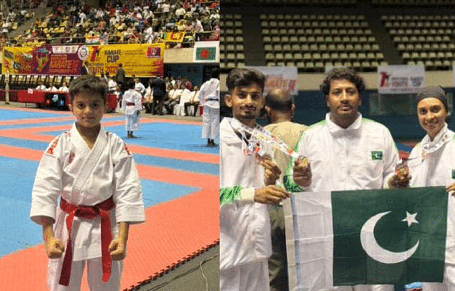 پاکستان نے ساؤتھ ایشین کراٹے چیمپئن شپ میں 10 تمغے اپنے نام کر لیے