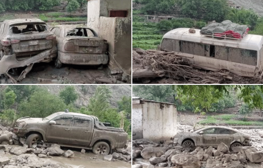 چلاس، تھک بھاشہ میں سیلابی ملبے سے انسانی جسم کے اعضا برآمد