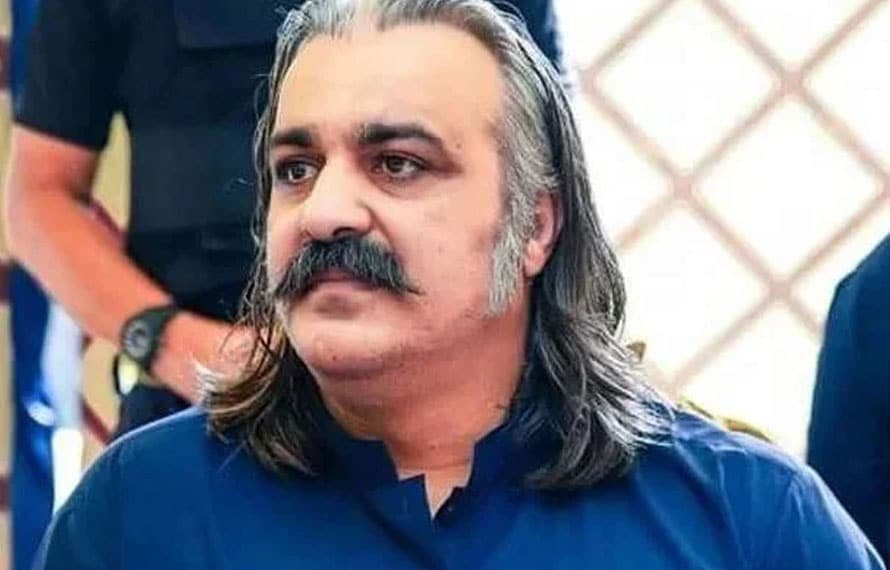 اسلحہ و شراب برآمدگی کیس میں علی امین گنڈاپور کا بیان قلمبند نہ ہوسکا