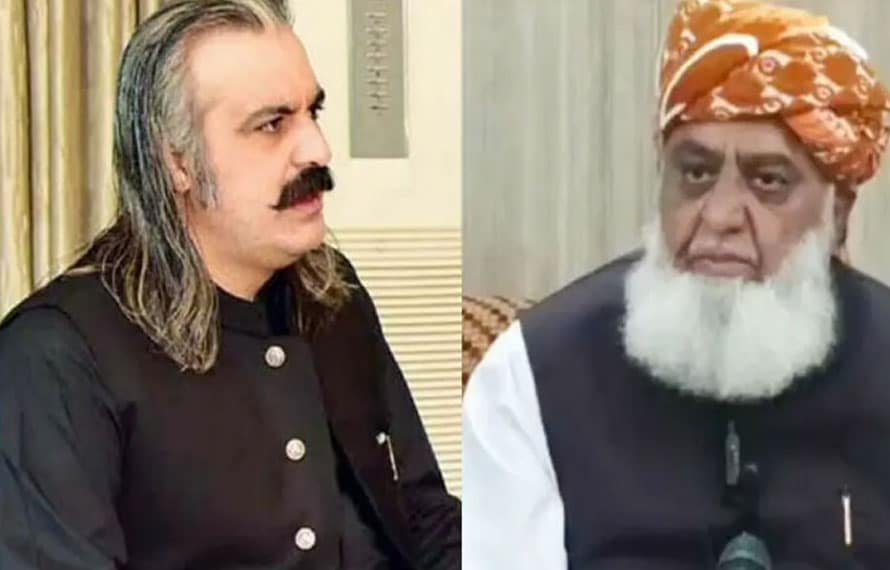 خیبرپختونخوا میں سیاسی کشیدگی بڑھنے کا امکان،علی امین گنڈا پور کا مولانا فضل الرحمان کو کھلا چیلنج