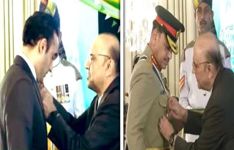 فیلڈ مارشل سید عاصم منیر کو ’ہلال جرات‘ سے نوازا گیا
