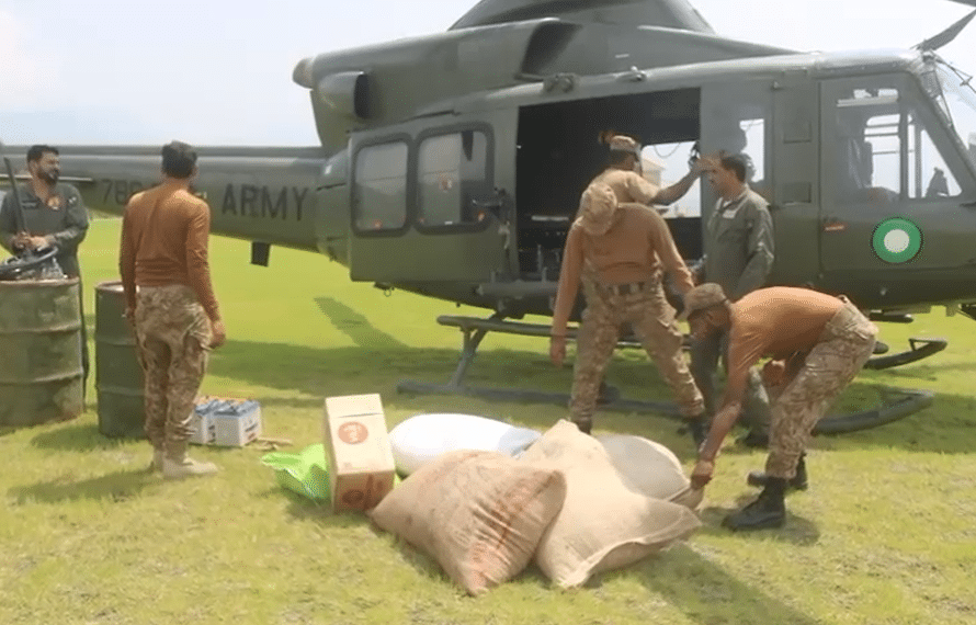 فیلڈ مارشل کی ہدایت پر خیبر پختونخوا میں پاک فوج کا امدادی آپریشن جاری