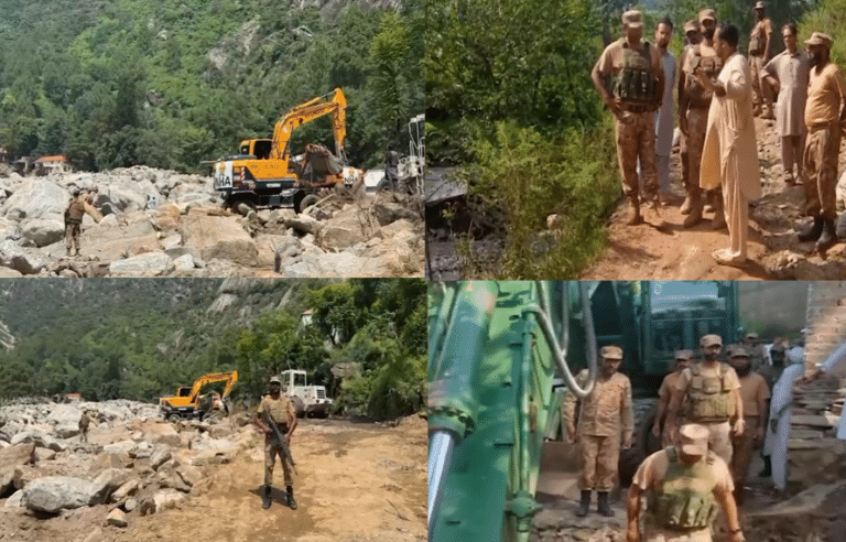 گلگت بلتستان، گلیشیئر پھٹنے سے شدید سیلابی صورتحال، پاک فوج کا ریسکیو آپریشن شروع