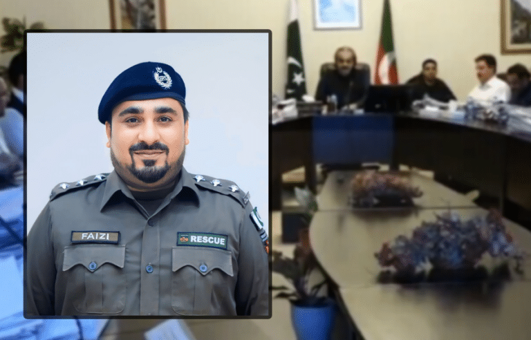 وزیراعلیٰ کا ریسکیو ترجمان بلال فیضی کے لیے تعریفی سند کا اعلان
