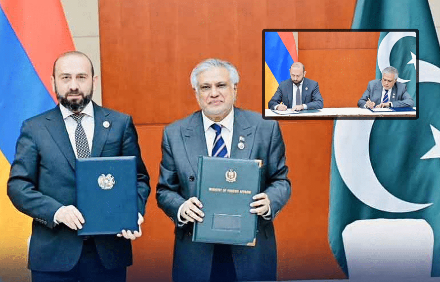 پاکستان اور آرمینیا کے درمیان سفارتی تعلقات کا باضابطہ آغاز