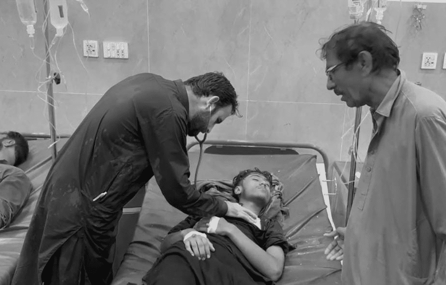 ڈیرہ اسماعیل خان میں شدید بارش، مختلف حادثات میں درجنوں افراد زخمی