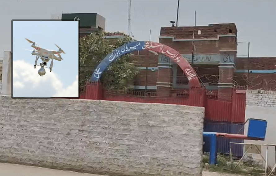 بنوں میں میریان پولیس سٹیشن پر ڈرون حملہ، 2 اہلکار زخمی