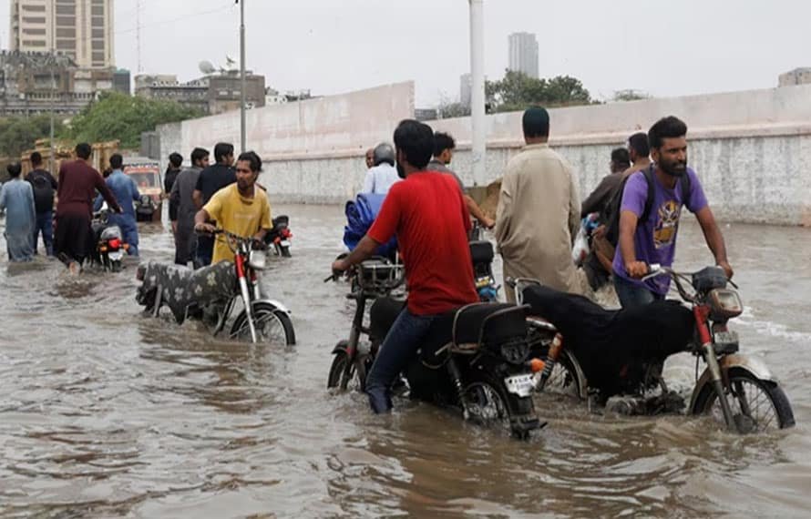 ملک بھر میںمزید بارشوں کی پیشگوئی، ندی نالوں میں طغیانی اور لینڈ سلائیڈنگ کا خدشہ