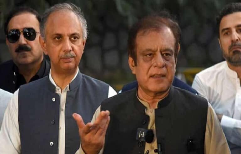جی ایچ کیو گیٹ حملہ کیس میں عمر ایوب، شبلی فراز اور کنول شوزب کے وارنٹ گرفتاری جاری
