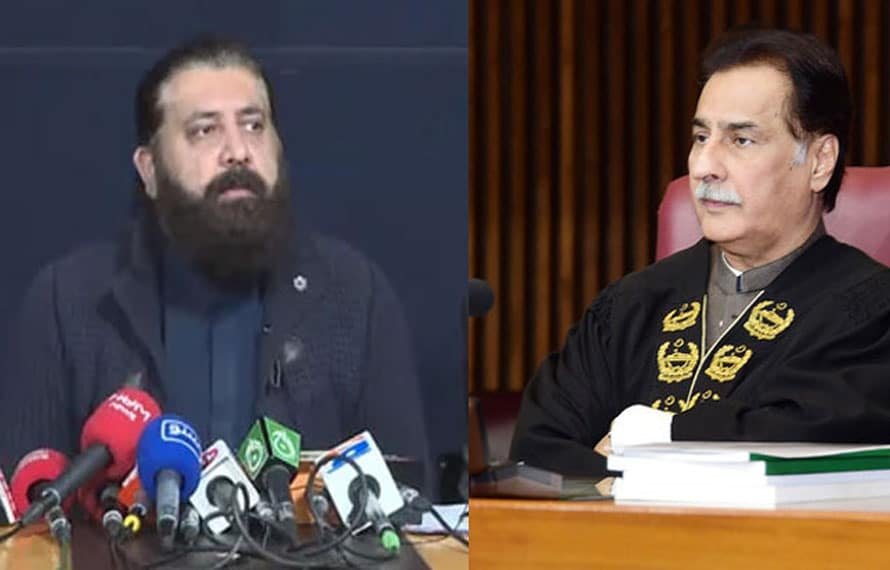 حکومت اور پی ٹی آئی کے درمیان مذاکرات کا امکان، اسپیکر نے شیخ وقاص کیخلاف کارروائی روک دی