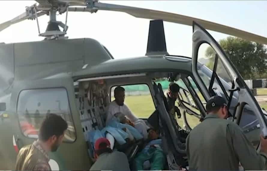 باجوڑ! بارودی مواد کا دھماکا، 3 بچے شہید، زخمی ہیلی کاپٹر میں سی ایم ایچ پشاور منتقل