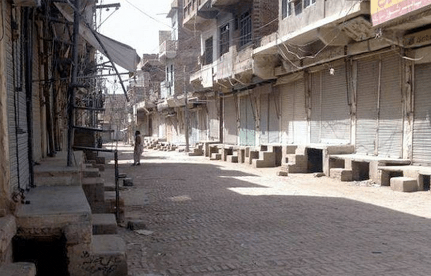 بنوں میں دفعہ 144 نافذ، ٹریفک کی آمدورفت پر مکمل پابندی