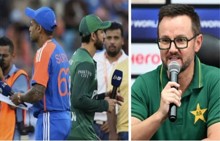 بھارتیوں سے ہاتھ ملانے گئے تو کیا ہوا؟ پاکستان کے ہیڈ کوچ نے سارا قصہ سنادیا