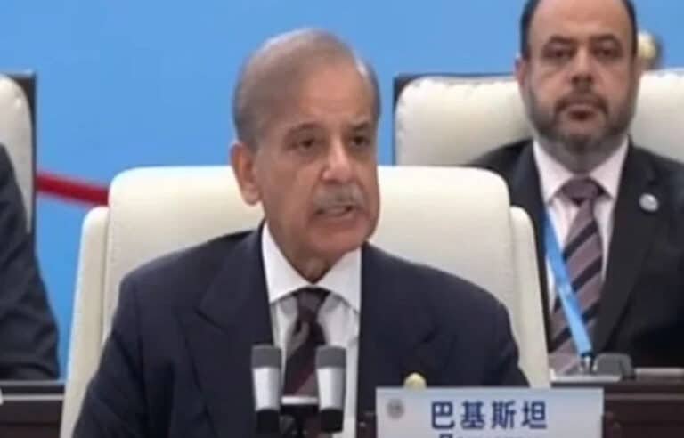 پاکستان پڑوسیوں سے مستحکم تعلقات کا خواہاں، شہباز شریف کا شنگھائی تعاون تنظیم اجلاس میں خطاب