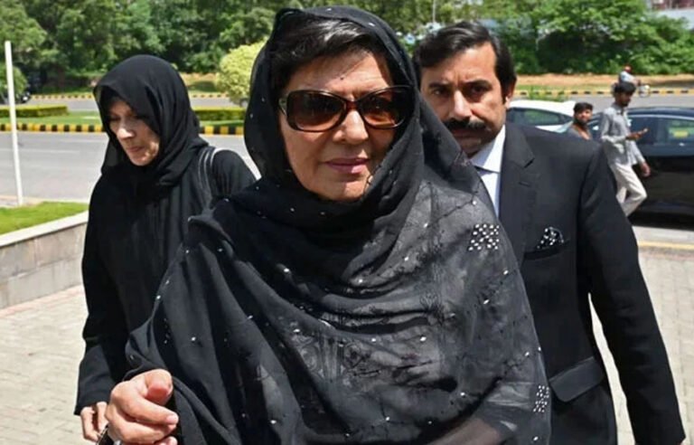 علیمہ خان کے تیسری بار ناقابل ضمانت وارنٹ جاری