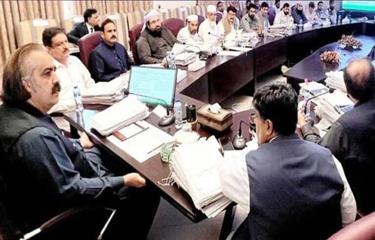 خیبرپختونخوا کابینہ نے 9 مئی توڑ پھوڑ کیس واپس لینے کی منظوری دیدی