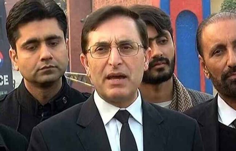 عمر ایوب اور شبلی فراز کی خالی نشستوں پر پی ٹی آئی انتخابات میں حصہ لے گی، بیرسٹر گوہر