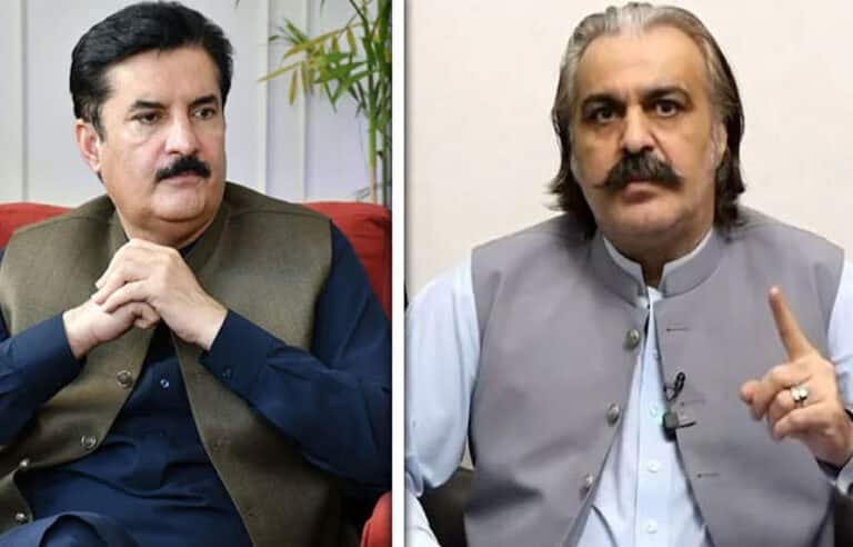 علی امین کا استعفیٰ منظور نہ ہونے کی صورت میں پی ٹی آئی کا متبادل منصوبہ تیار