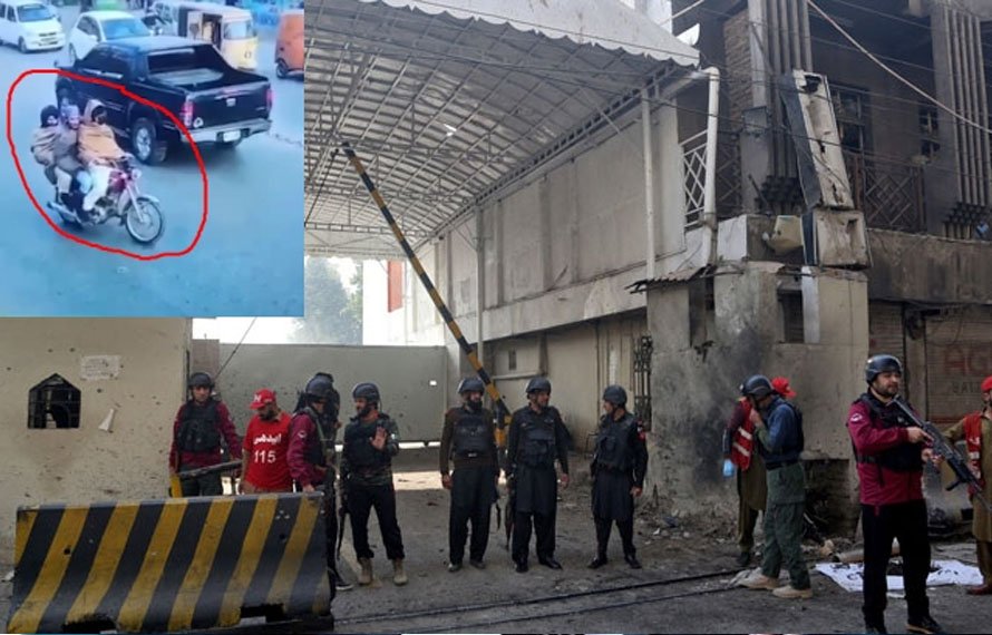 پشاور، ایف سی ہیڈکوارٹرز پر حملے میں استعمال ہونیوالی موٹرسائیکل چوری کی نکلی