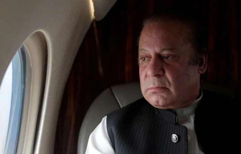 صدر مسلم لیگ ن نواز شریف بیرونِ ملک روانہ