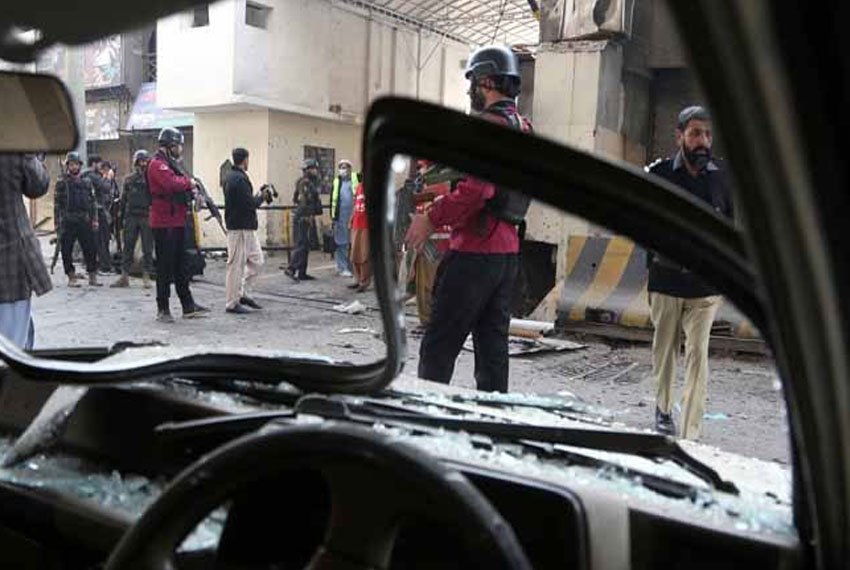 ایف سی ہیڈ کوارٹر پر حملہ، استعمال ہونے والے بارودی مواد کی مقدار کی رپورٹ سامنے آگئی