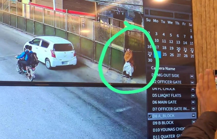 ایف سی ہیڈکوارٹر پر حملے سے قبل دہشتگرد کی تصویر سامنے آ گئی