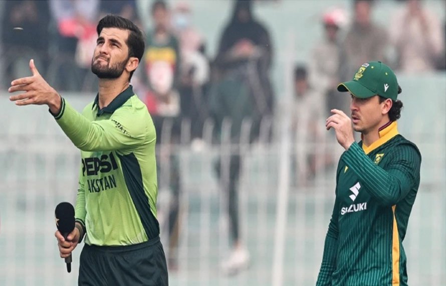 دوسرا ون ڈے! پاکستان کا جنوبی افریقا کیخلاف ٹاس جیت کر بیٹنگ کا فیصلہ