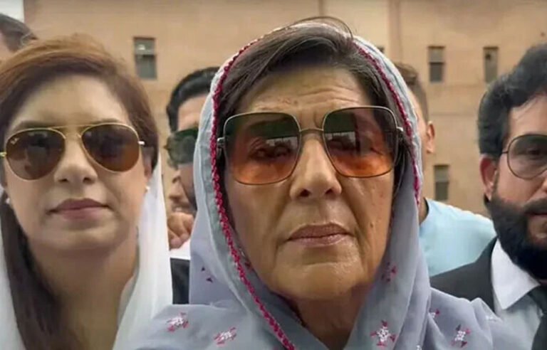 واٹر کینن سے ڈرنے والے نہیں، اپنے بھائی کا ساتھ نہیں چھوڑینگے، علیمہ خان